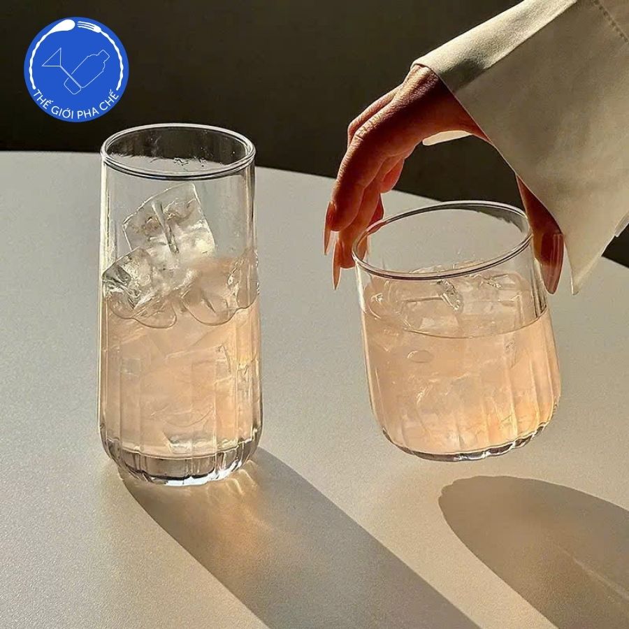 Ly bầu khía lùn CH108 Bộ 6 cái 320ml - 2