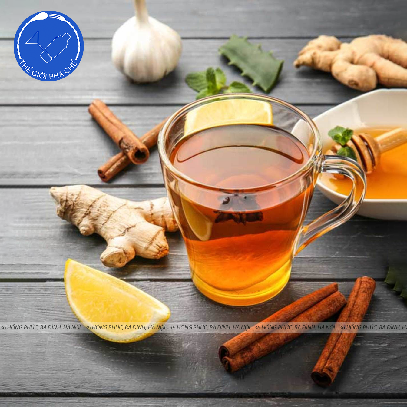 Ly thuỷ tinh (Bộ 6c) 260ml - KTZB21 - Trung Quốc - 6