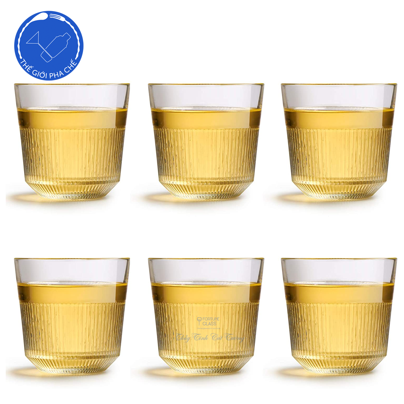 Ly thủy tinh Libbey Rayo Rocks (Bộ 6c) 266ml - 829488 - TH Mỹ - 7