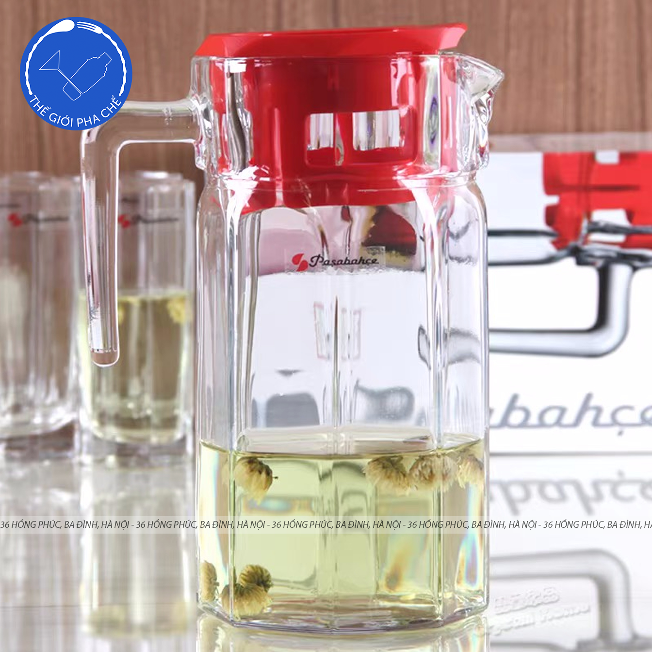 Bộ bình Luna (Kèm cốc) 1750ml - 97440 - SX Thổ Nhĩ Kỳ - 5