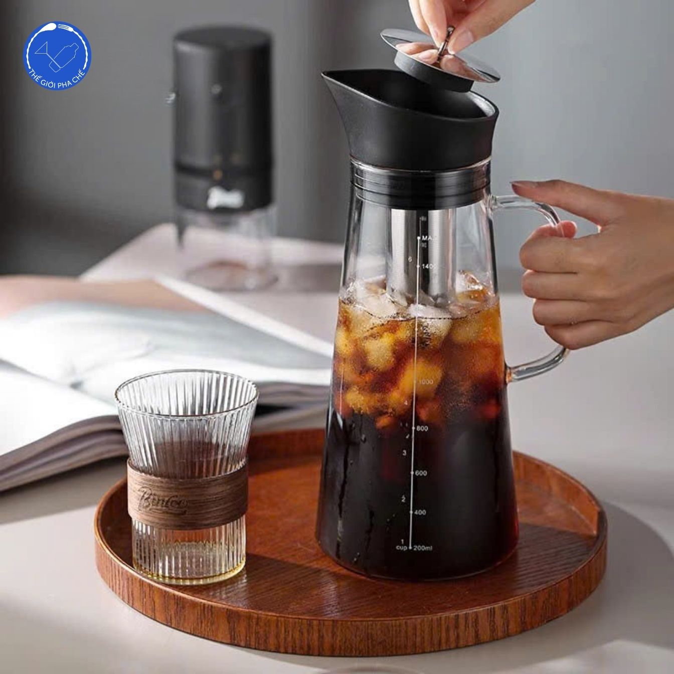 Bình cold brew CH098 1500ml - 4