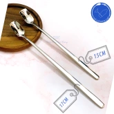 Thìa inox đầu vuông (10c)