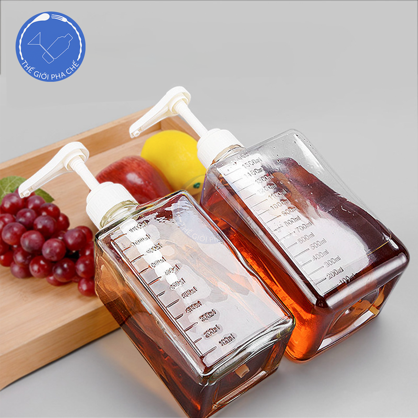 Bình pumb nhựa 1,6L - 5