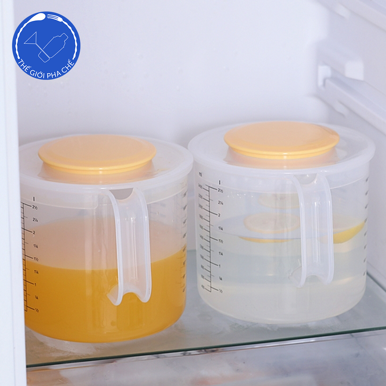 Ca nhựa đánh trứng có nắp 2.5l - 4