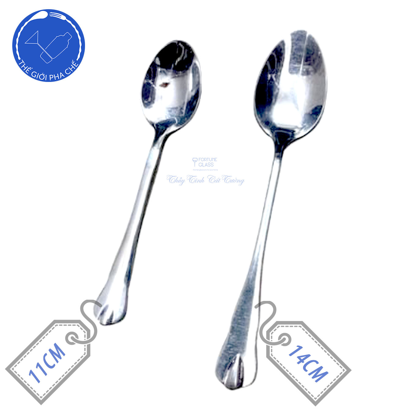 Thìa bột lệ inox  (10c) - 4