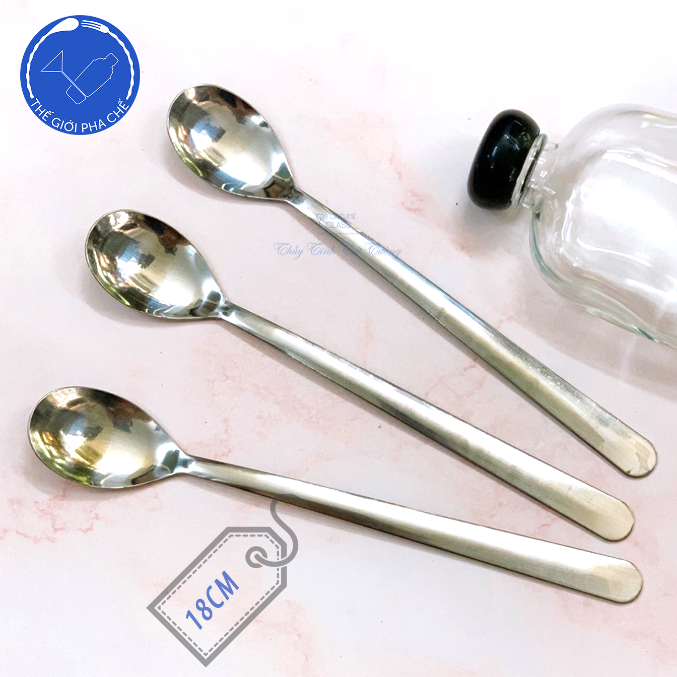 Thìa chanh sinh tố inox (10c) - 4