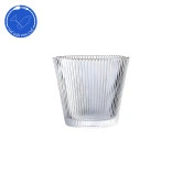 Cốc thủy tinh kẻ sọc 8597J (bộ 6c) 330ml