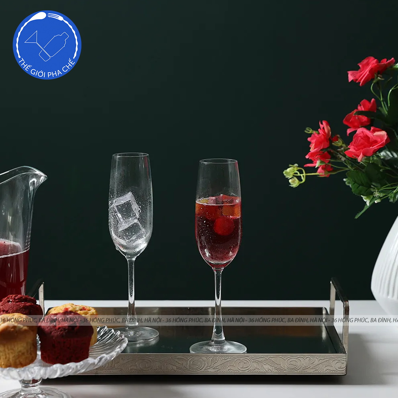 Ly thủy tinh Ocean Madison Flute Champagne  (Bộ 6c) 210ml - 015F07 - TH Thái Lan - 7