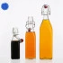 Chai thủy tinh nắp cài/ Chai kẹp vuông 250ml,500ml,1000ml 0