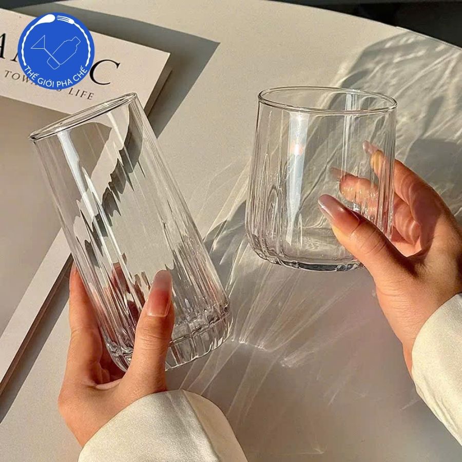 Ly bầu khía CH107 Bộ 6 cái 340ml - 3
