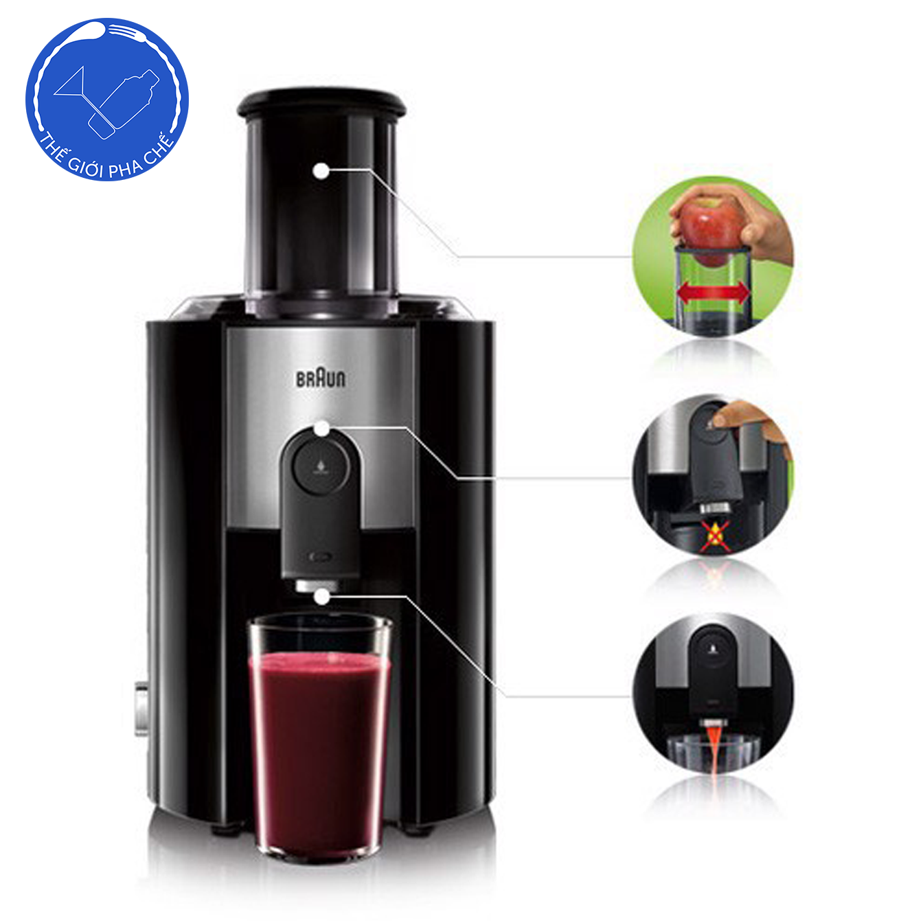 Tính năng nổi bật của Braun J500