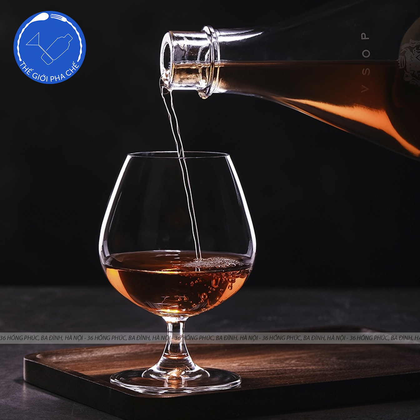 Ly thủy tinh Ocean Madison Cognac (Bộ 6c) 650ml - 1015N22 - TH Thái Lan - 6