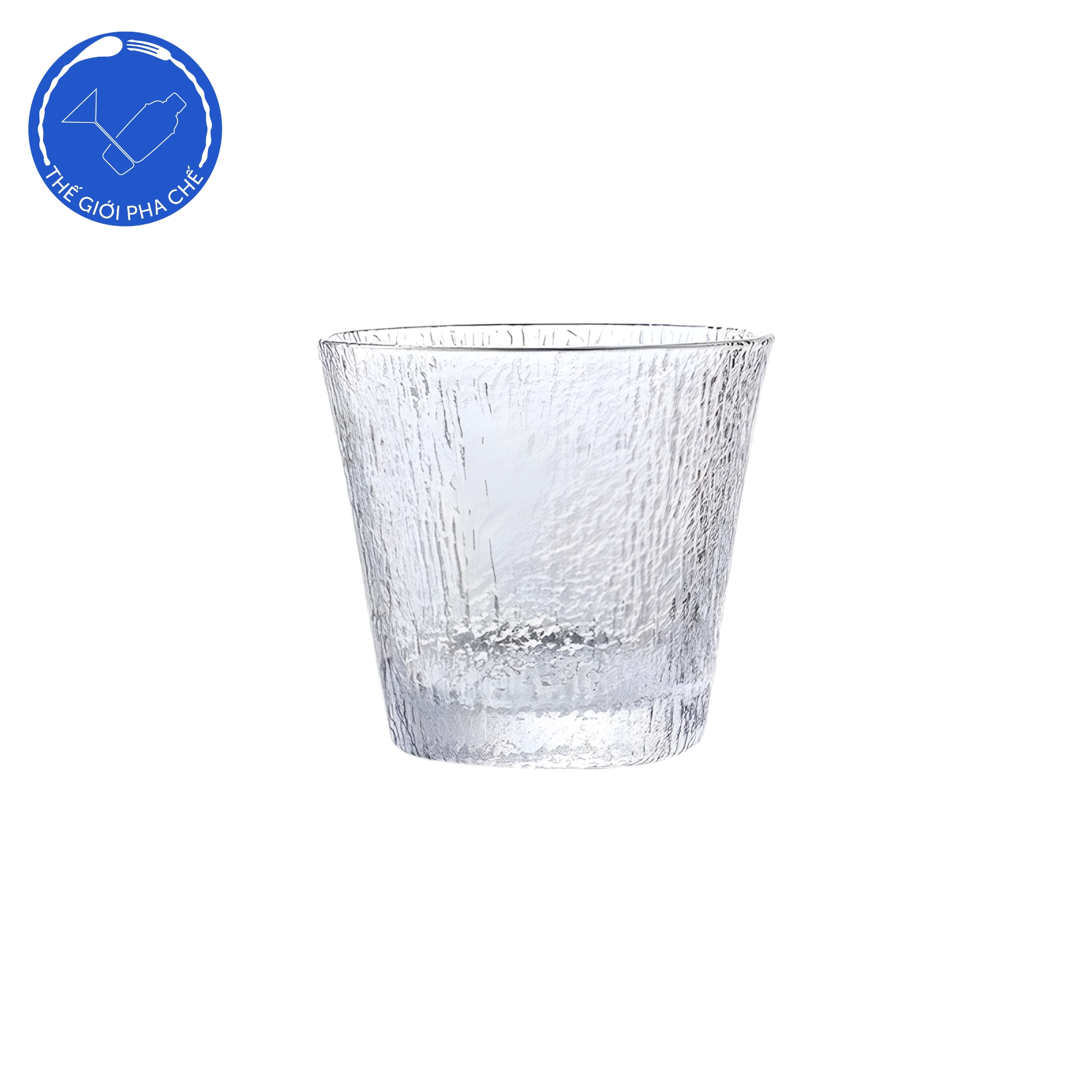 Cốc thủy tinh loe sần 8597S (bộ 6c) 290ml
