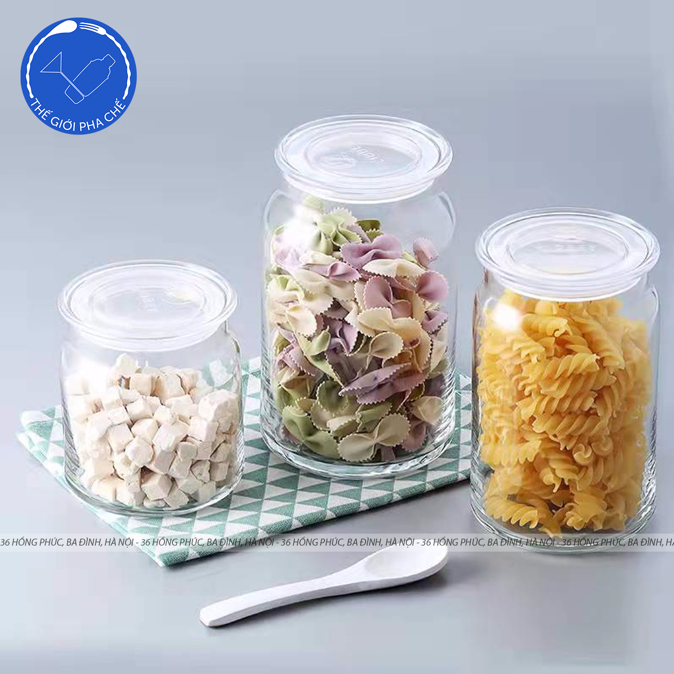 Lọ thủy tinh (Classic Storage Jar) (Cái) 750ml, 1000ml  - TH Mỹ - 4