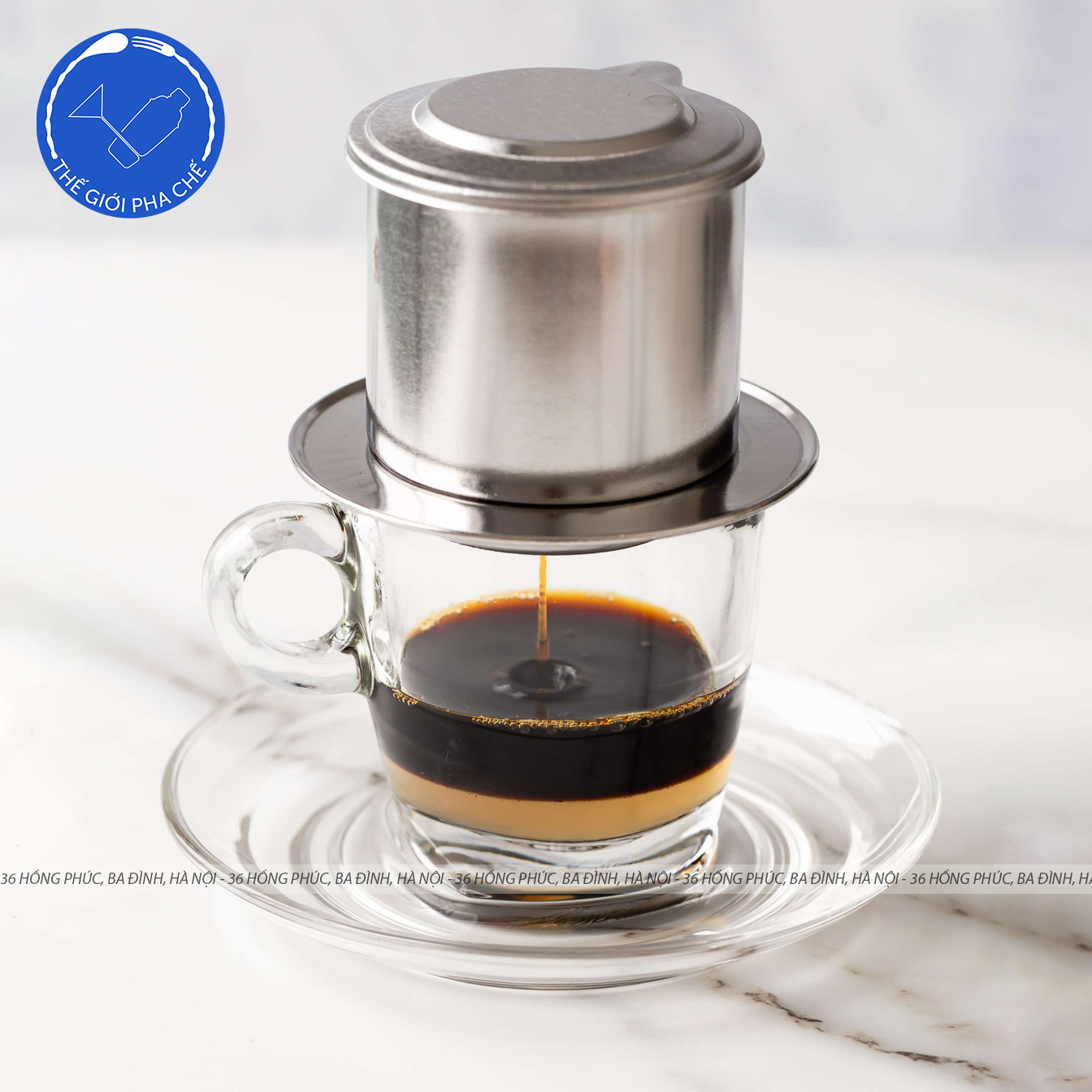 Ly thuỷ tinh Ocean Caffe Cappuccino (Bộ 6c kèm đĩa) 195ml - P02441 - TH Thái Lan - 4