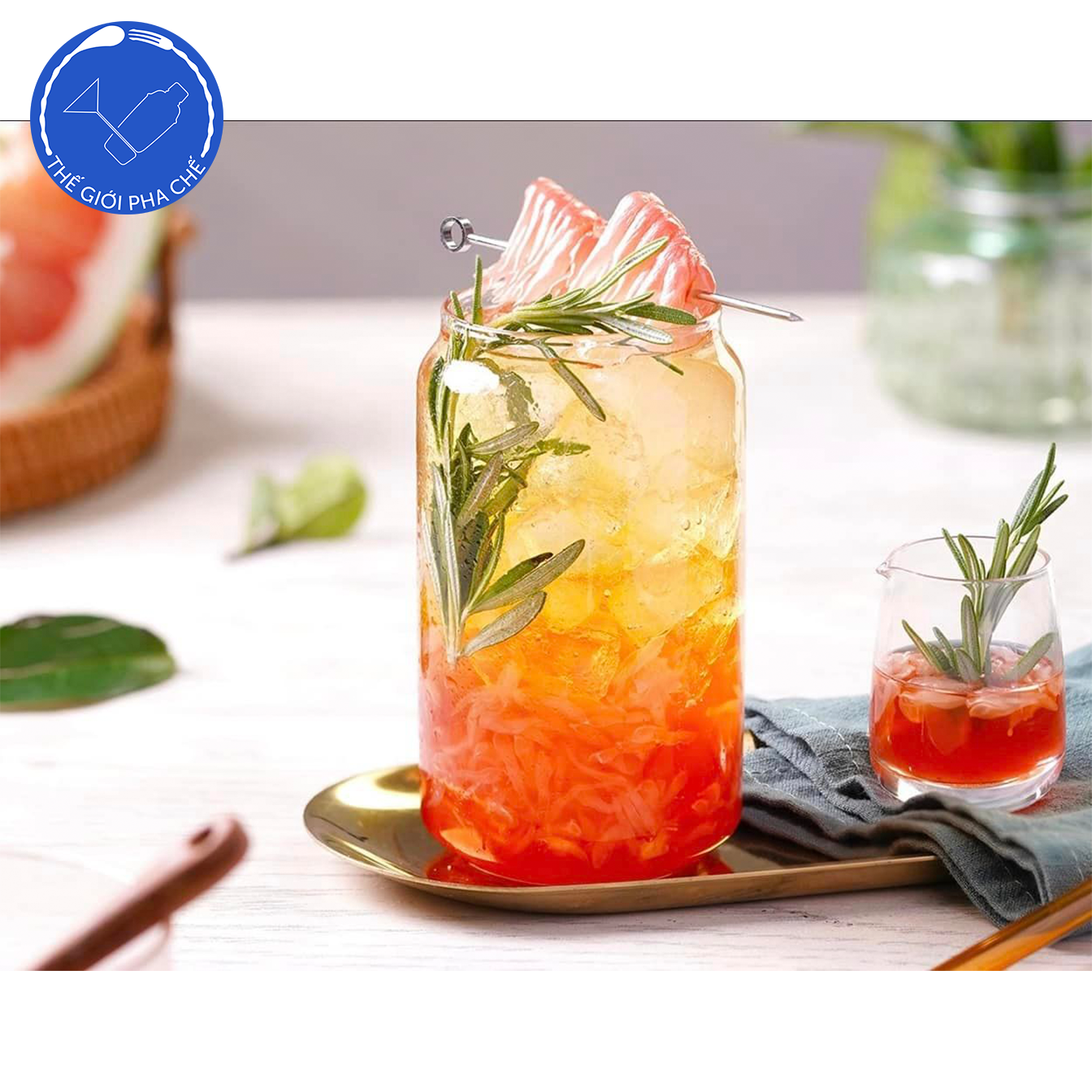 Ly thủy tinh dáng lon (Bộ 6c) 473ml - V3331 - 4