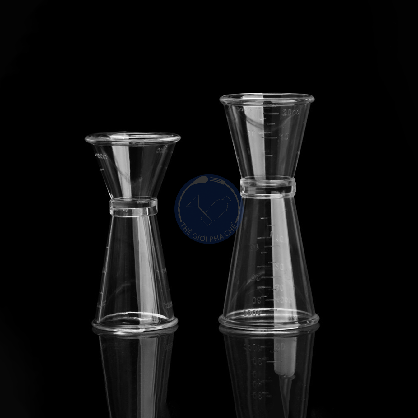 Ly định lượng nhựa - Jigger nhựa - 2
