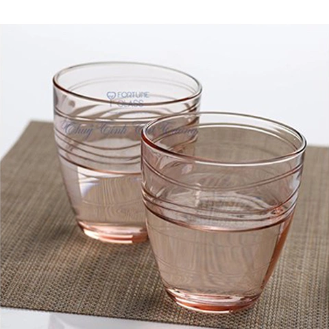 Cốc sóng màu (Bộ 6c) 280ml - 52427 - SX Thổ Nhĩ Kỳ