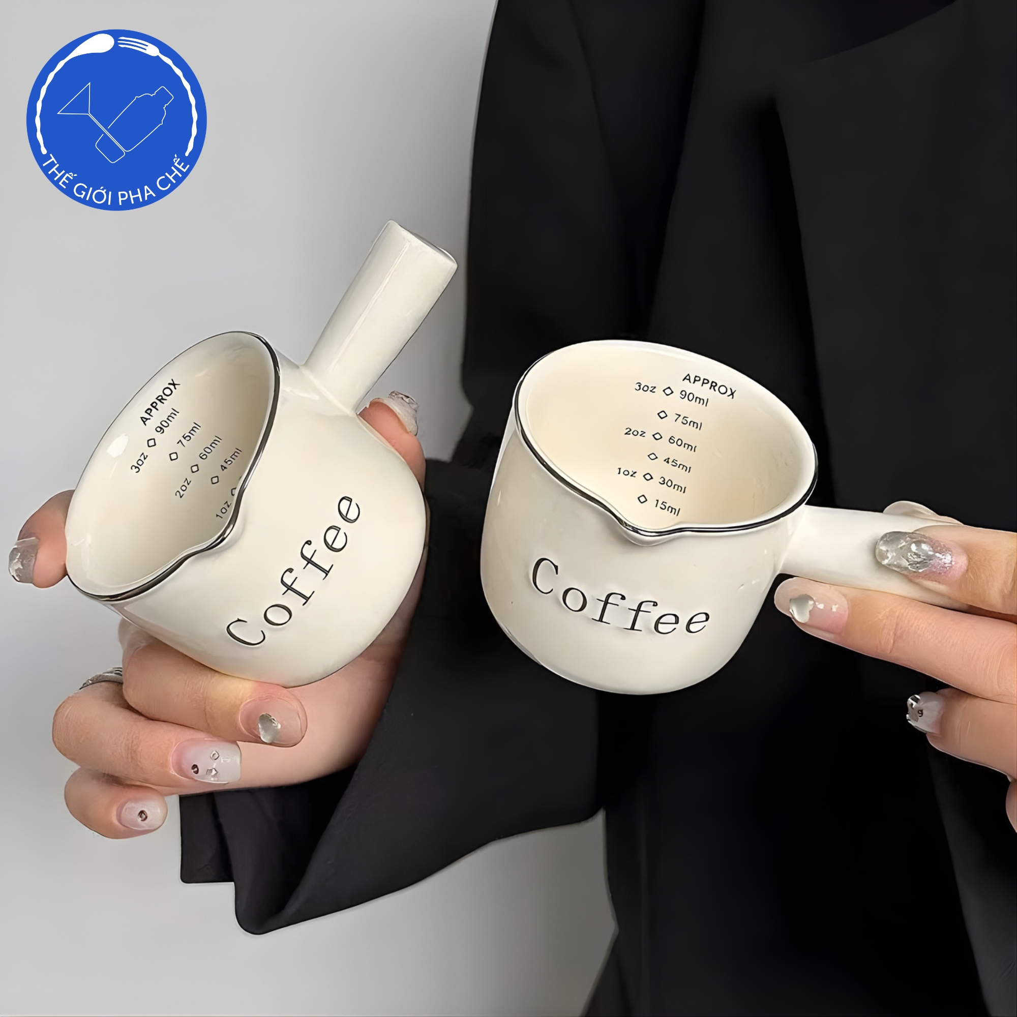 Ca đong sứ S0178 90ml - 2