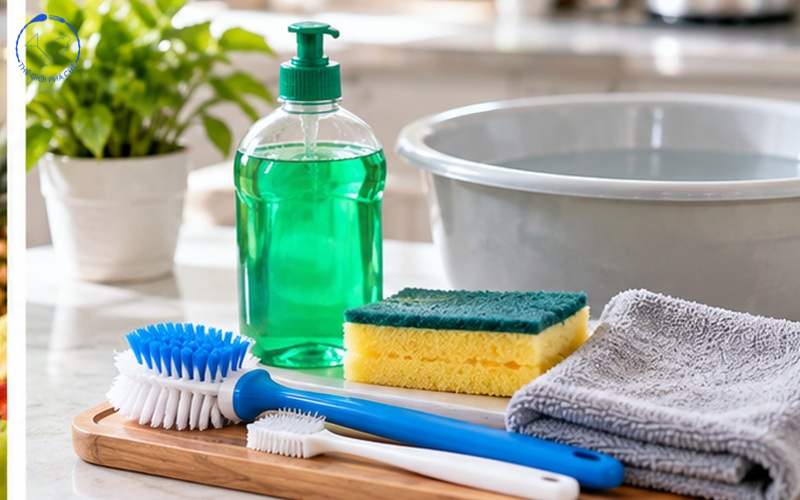 Cách vệ sinh máy ép nhanh