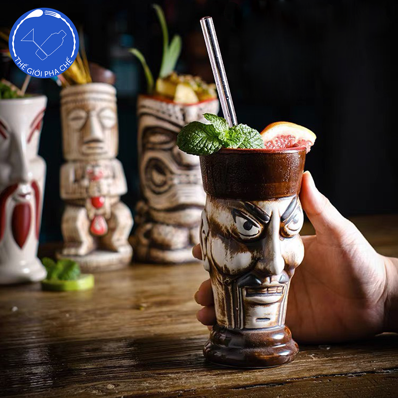 Ly Tiki Mug Cương Thi Tàu - 4