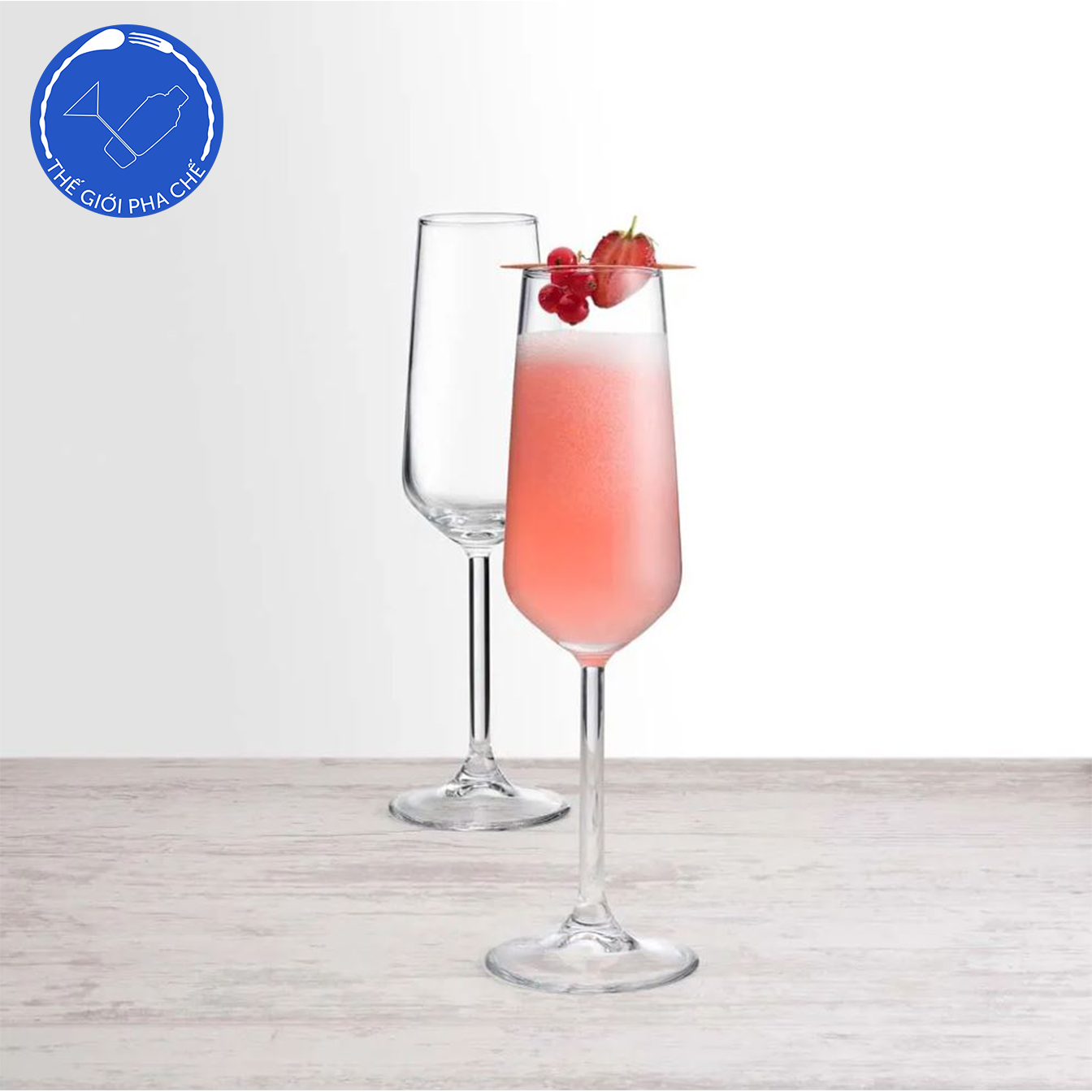 Ly thủy tinh Pasabahce Champange Flute Allerga (Bộ 6c) 195ml - 440079 - TH Thổ Nhĩ Kỳ - 3