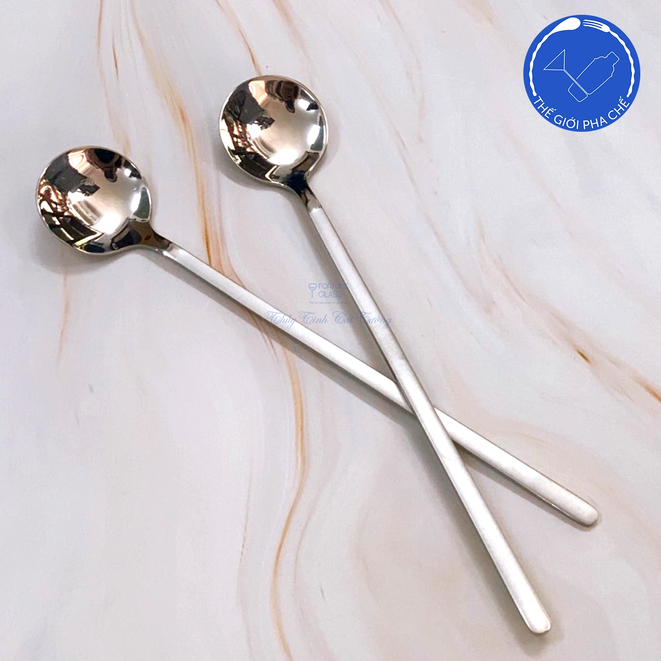Thìa inox tròn dài (10c)