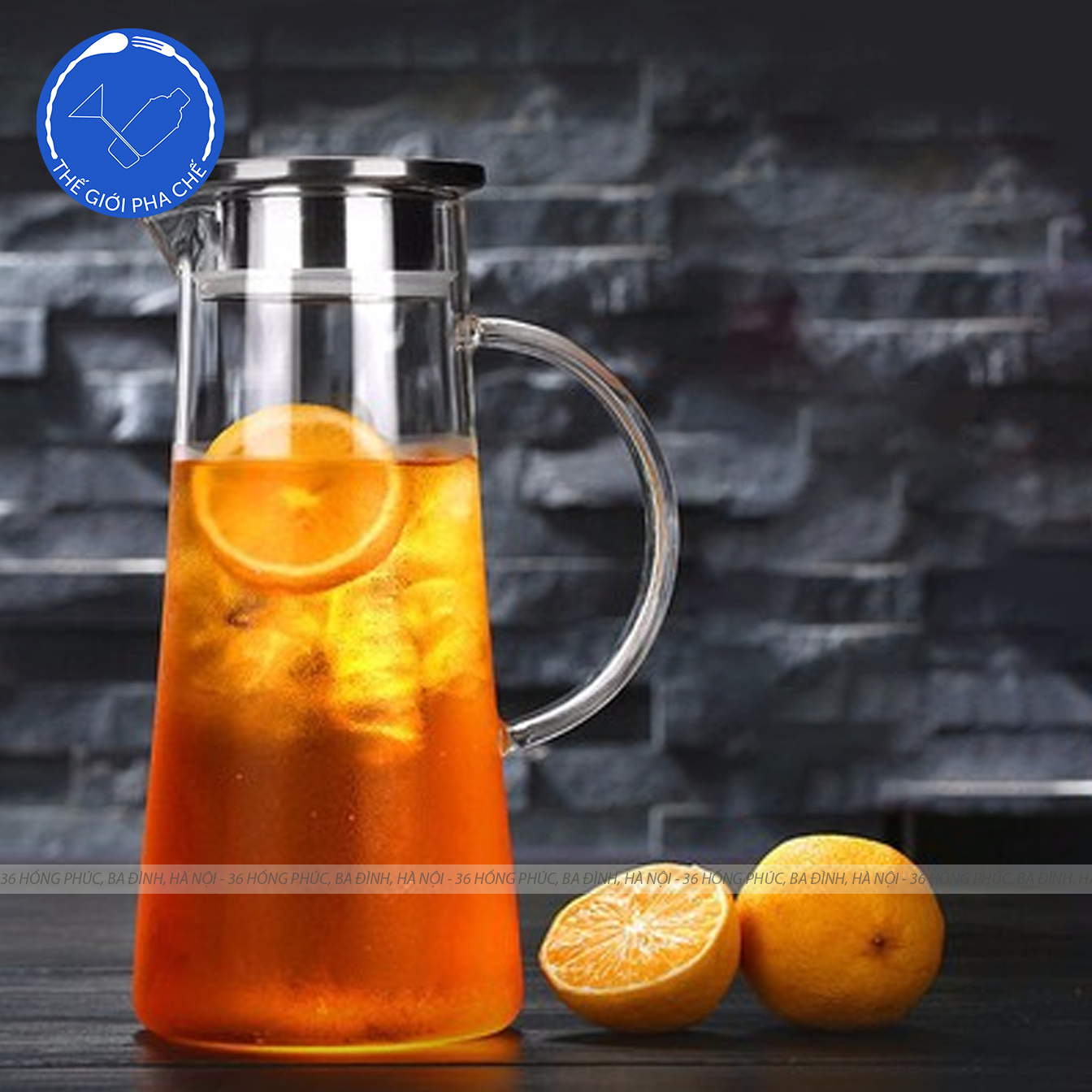 Bình thủy tinh nắp thiếc (Cái) 1,3L - TR0079 - Trung Quốc - 2