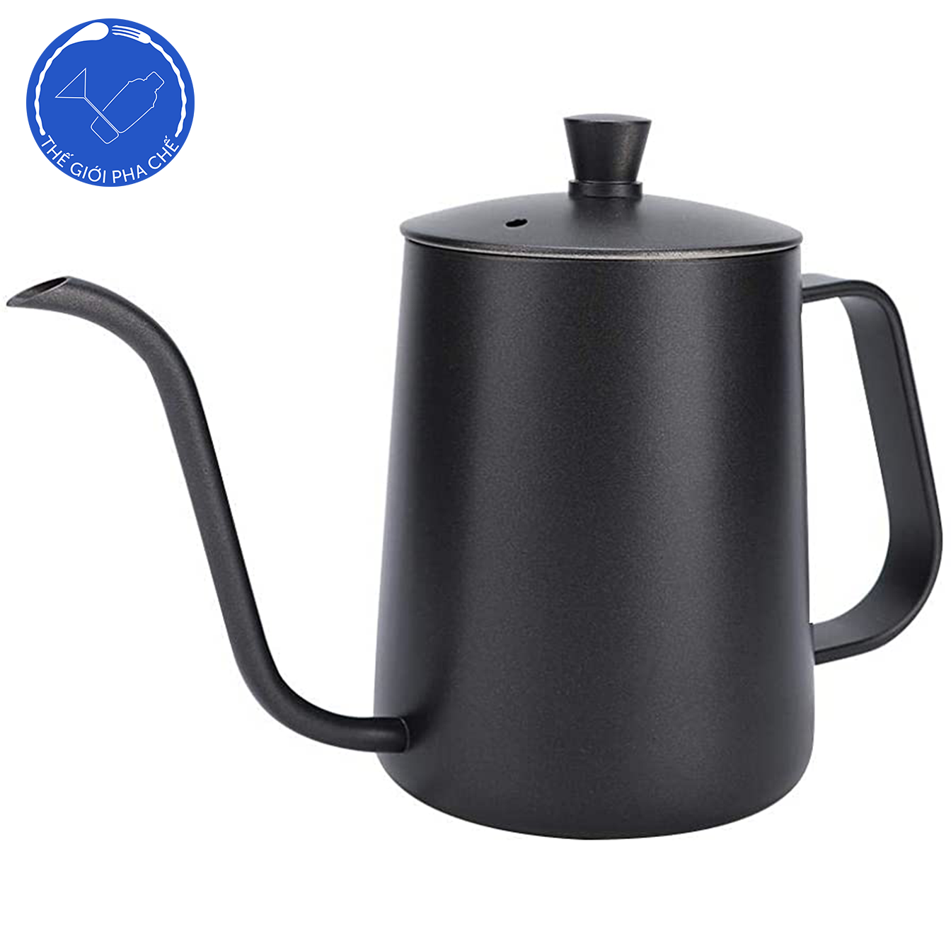 Bình rót café pour over đen 600ml - 4