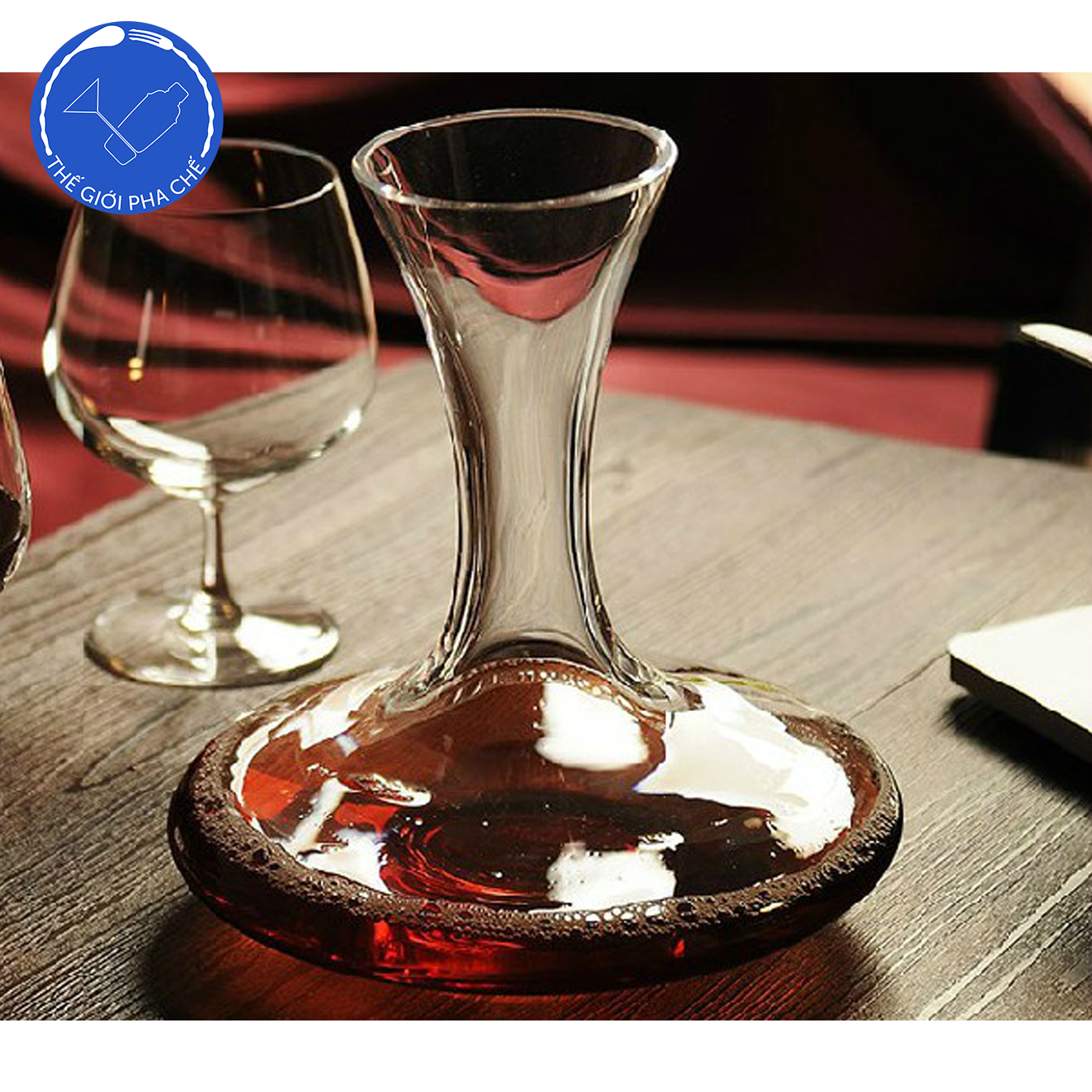 Bình Decanter Pasabahce Nude Crytal Karaf (750ml) - 19773 - 2