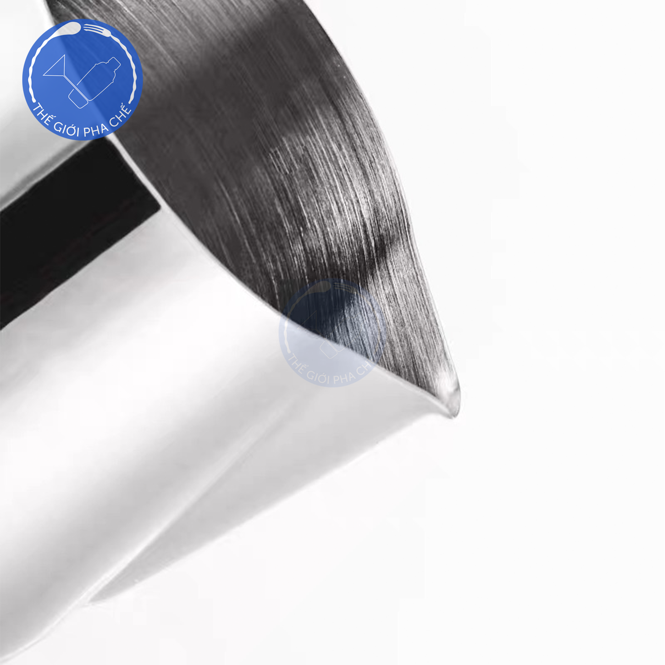 Ca đánh sữa inox có nắp - 2