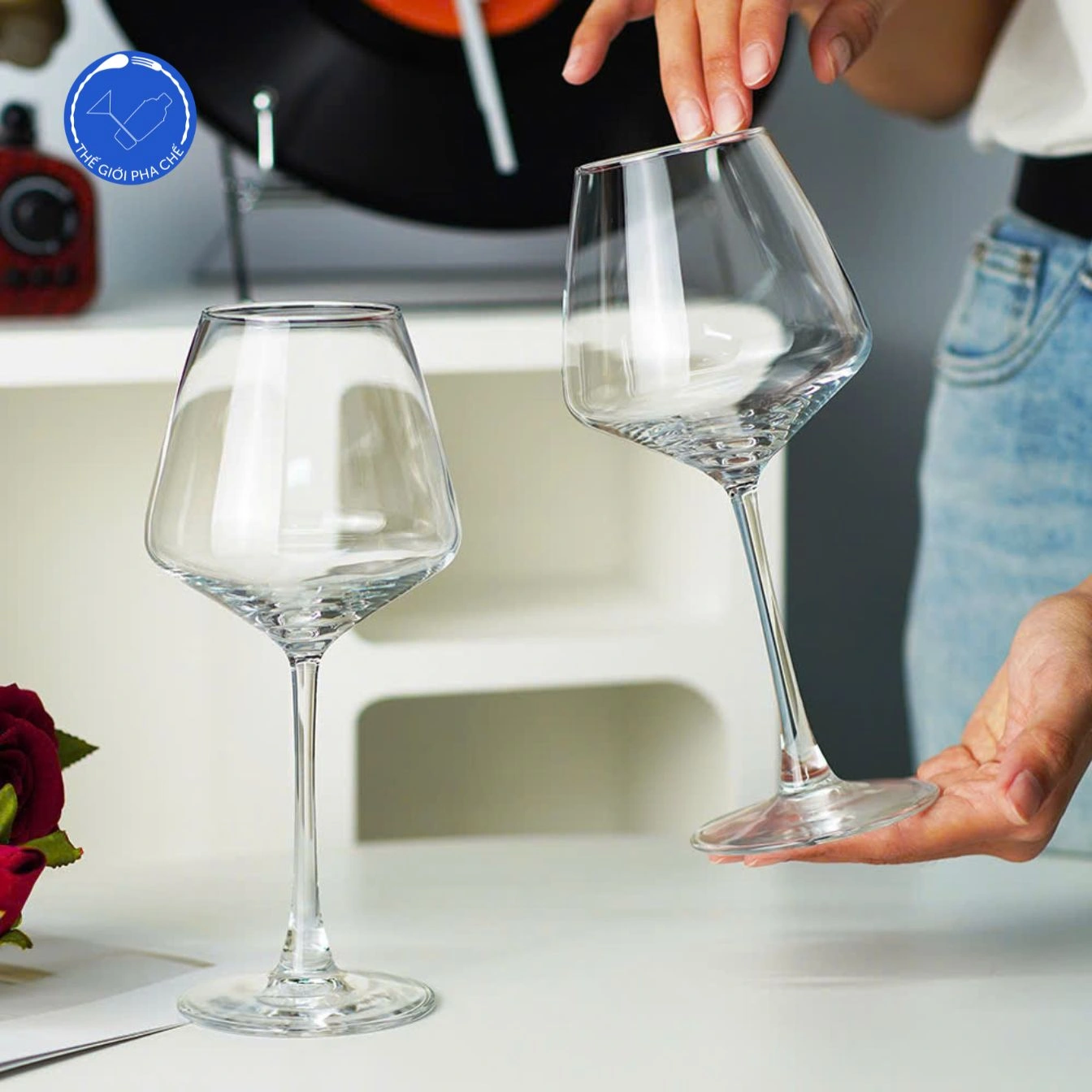 Ly rượu vang 6146 440ml 600ml