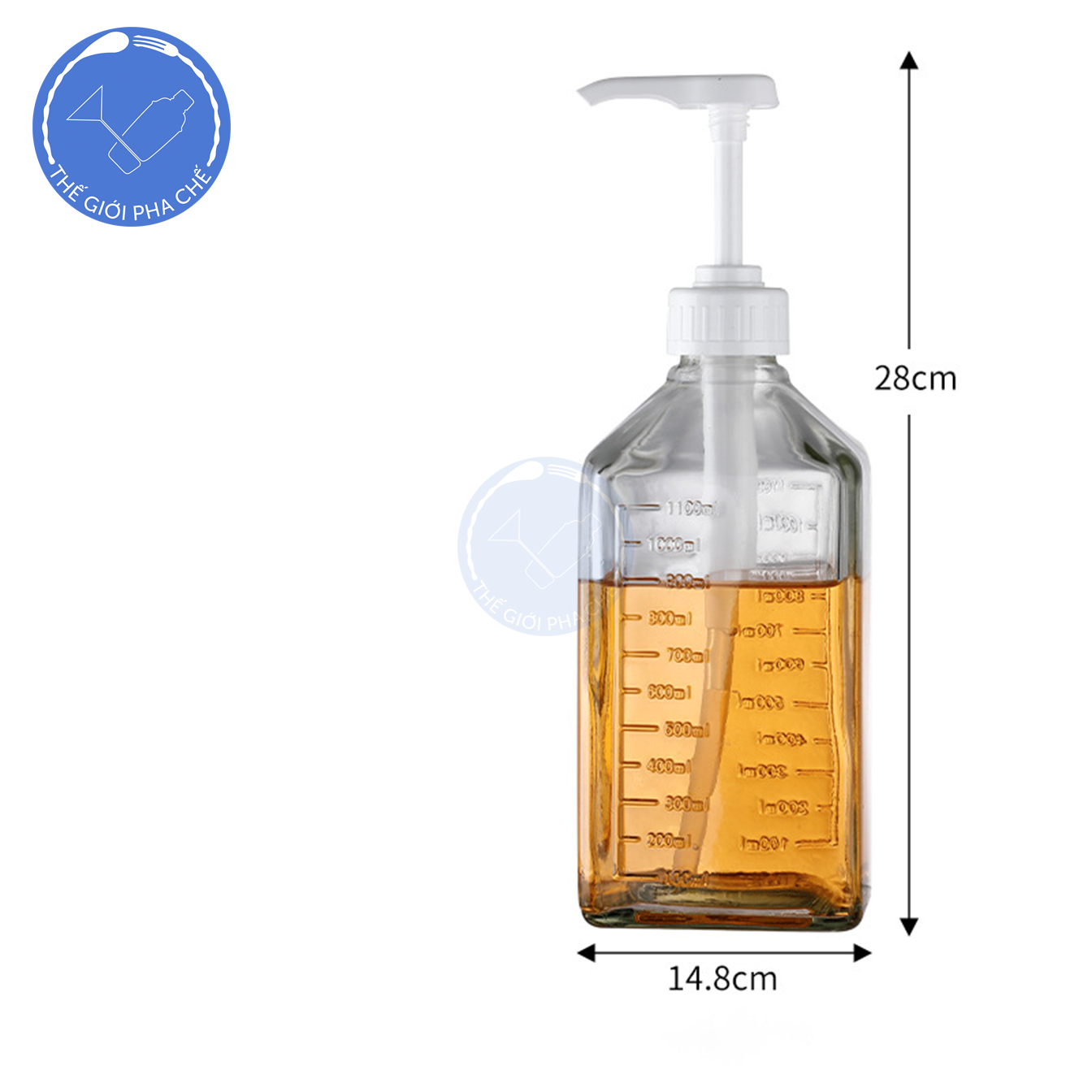 Bình pumb nhựa 1,6L - 7