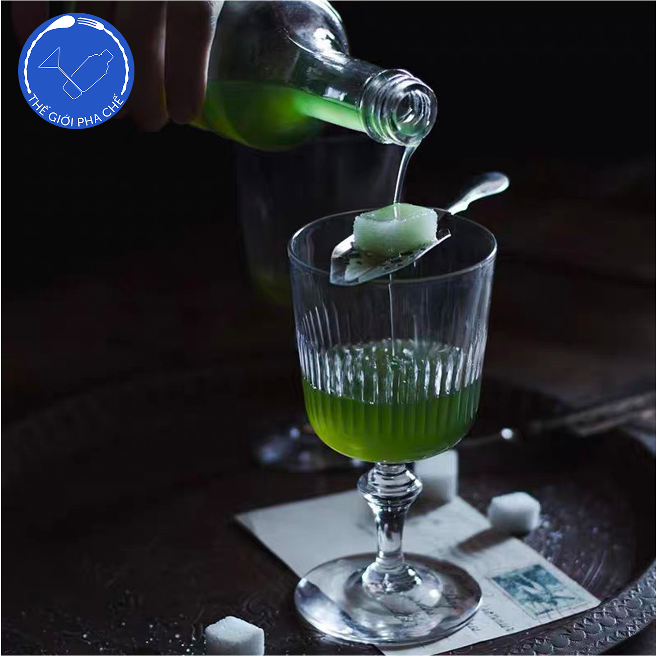 Thìa uống Absinthe Hình Lá - 3