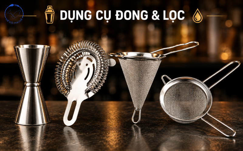 Dụng cụ đong lọc