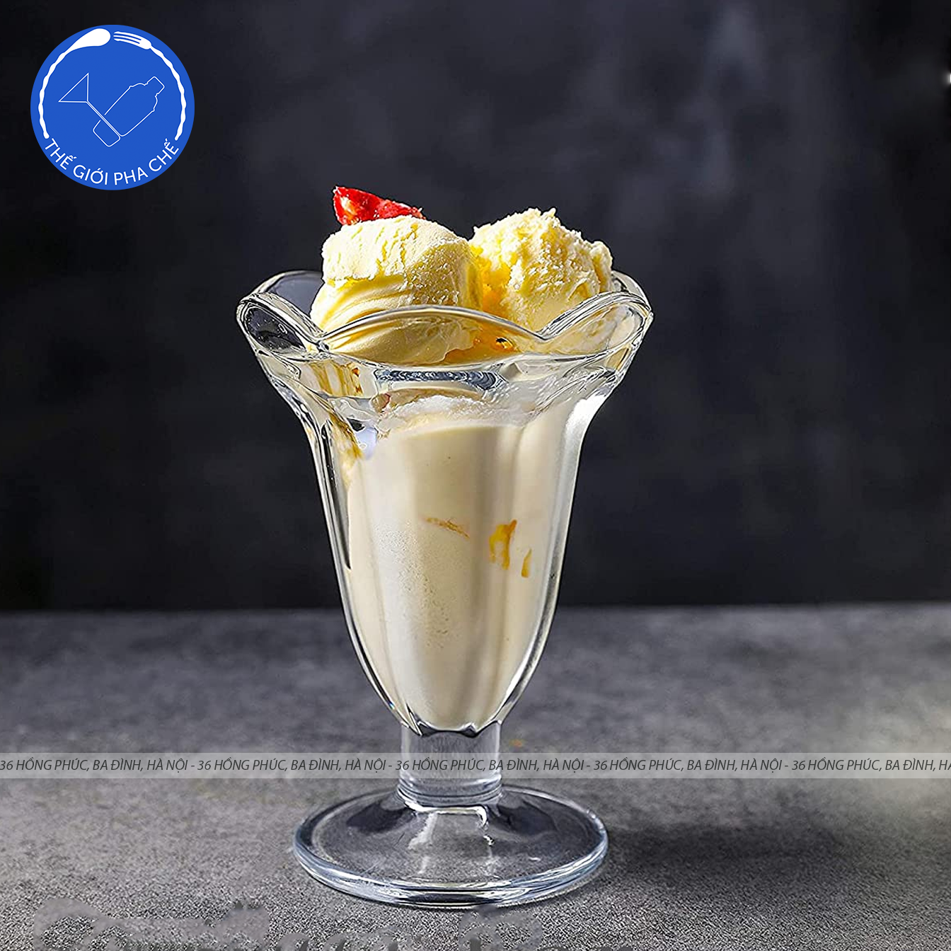 Ly thủy tinh Pasabahce Artic Ice Cream (Bộ 6c) 173ml - 51088 - SX Thổ Nhĩ Kỳ - 4