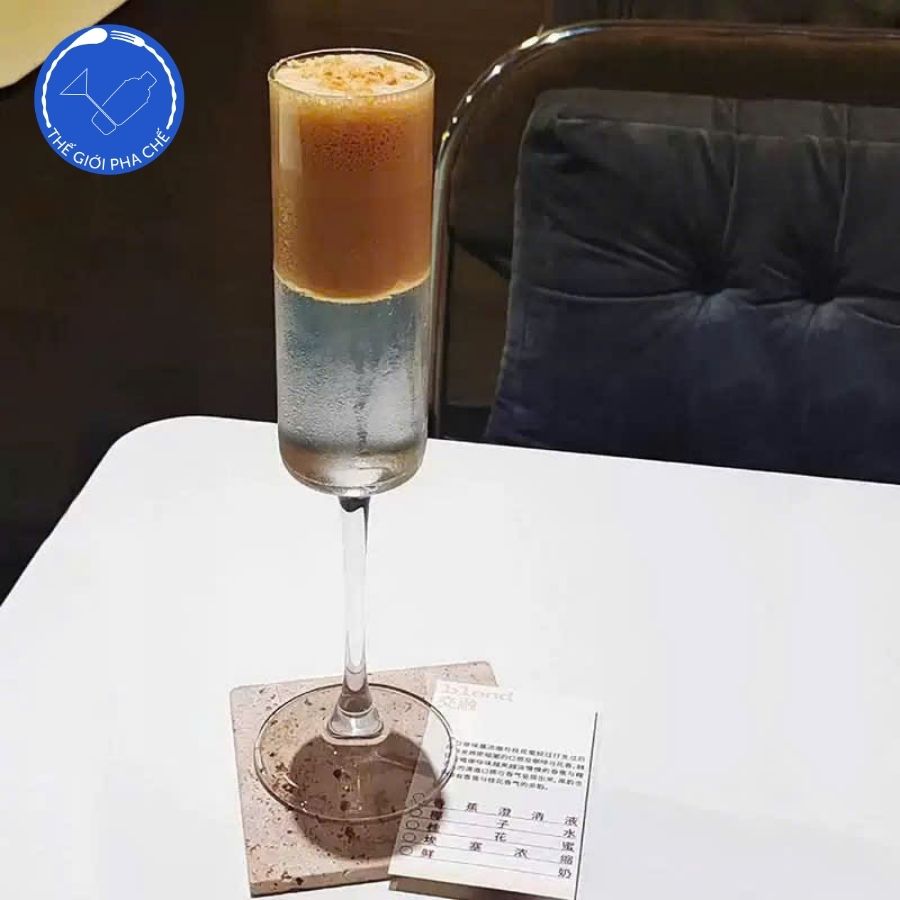 Ly champange ống vuông CH105 Bộ 6 cái 180ml - 2