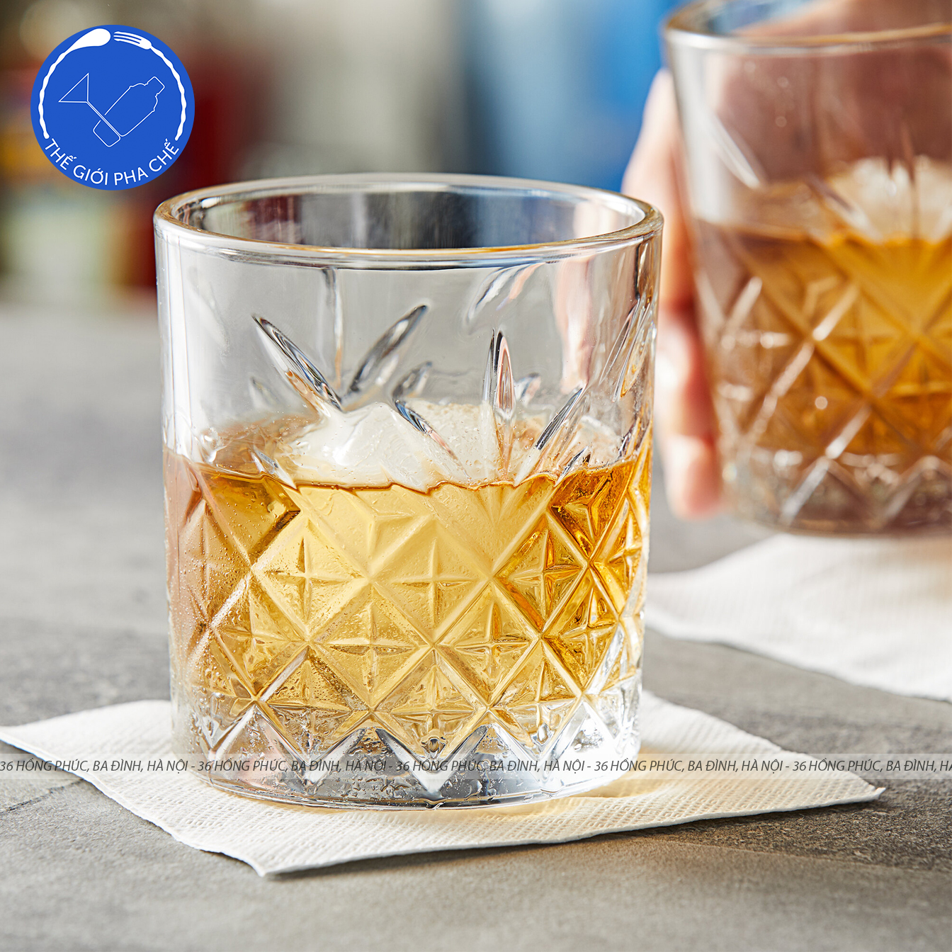 Ly thủy tinh Timeless Glass Rock (Bộ 12c) 345ml - KB033 - 2