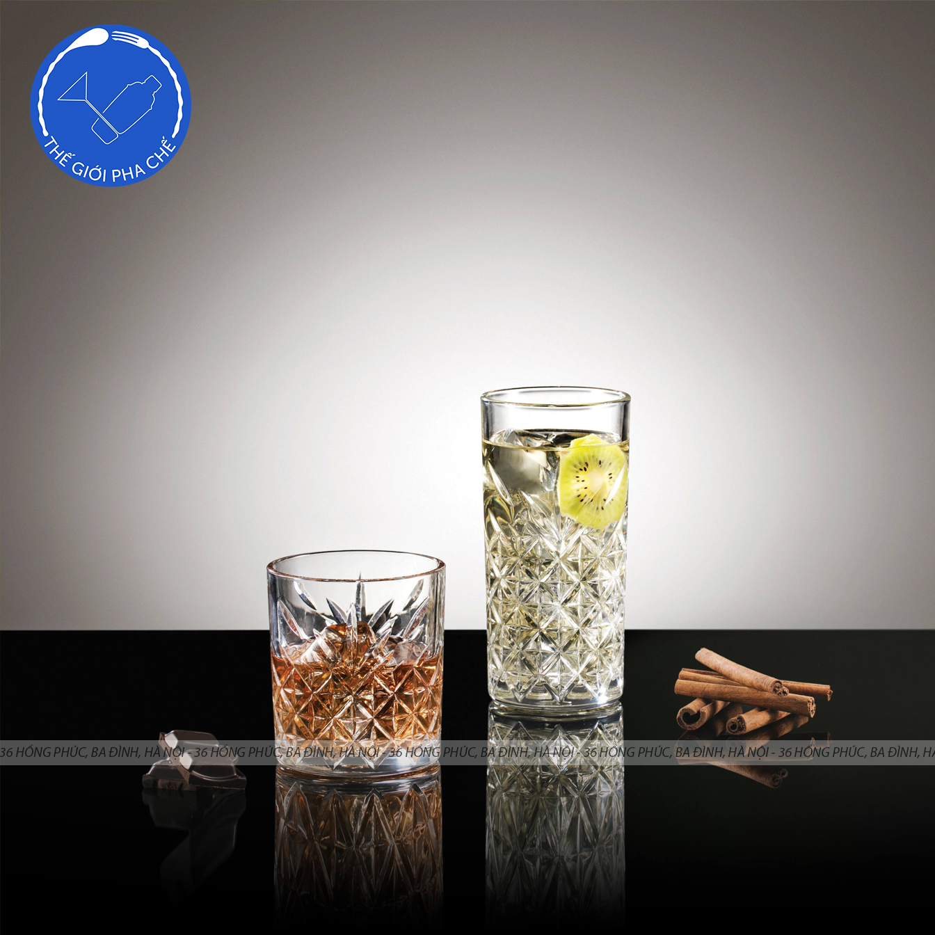 Ly thủy tinh Timeless Glass Rock (Bộ 12c) 345ml - KB033 - 5