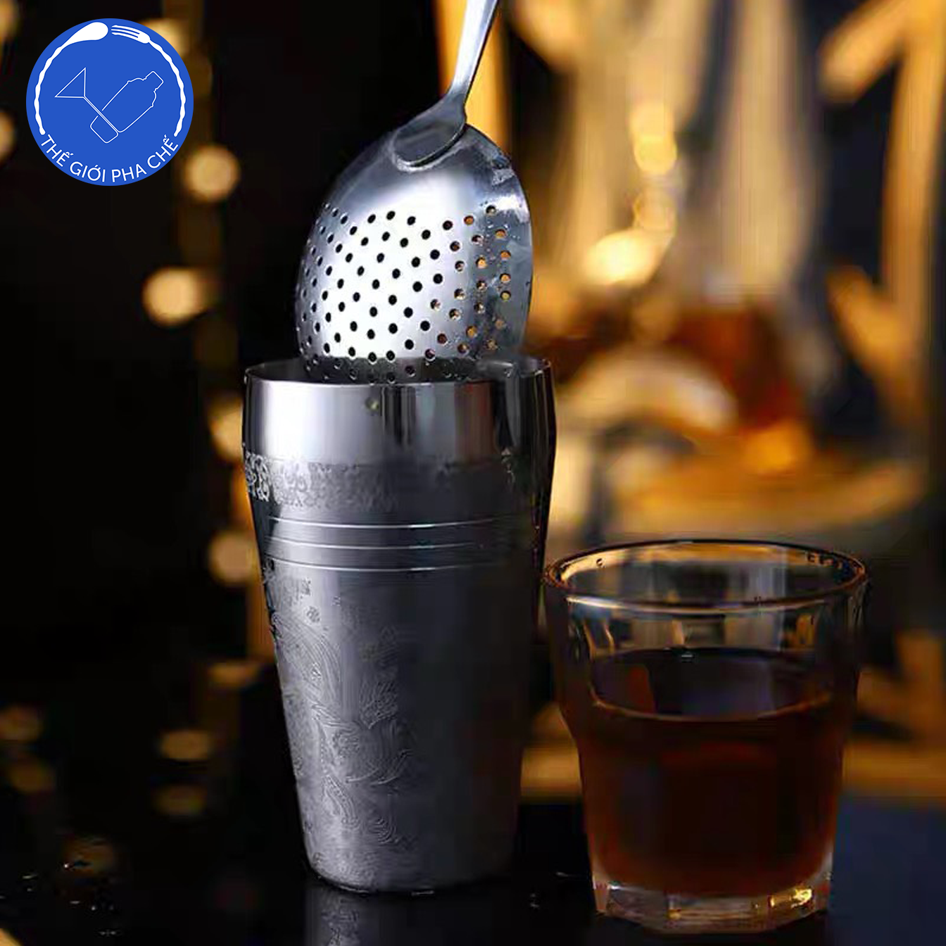 Thìa xúc chặn đá dáng tròn - 3