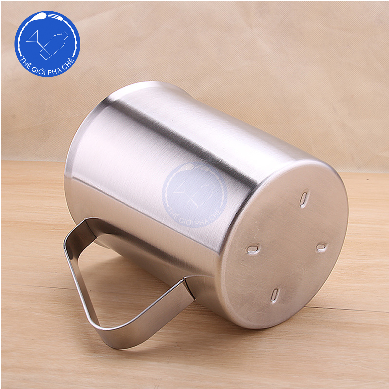Ca đánh sữa inox có vạch đong (bên trong) - 3