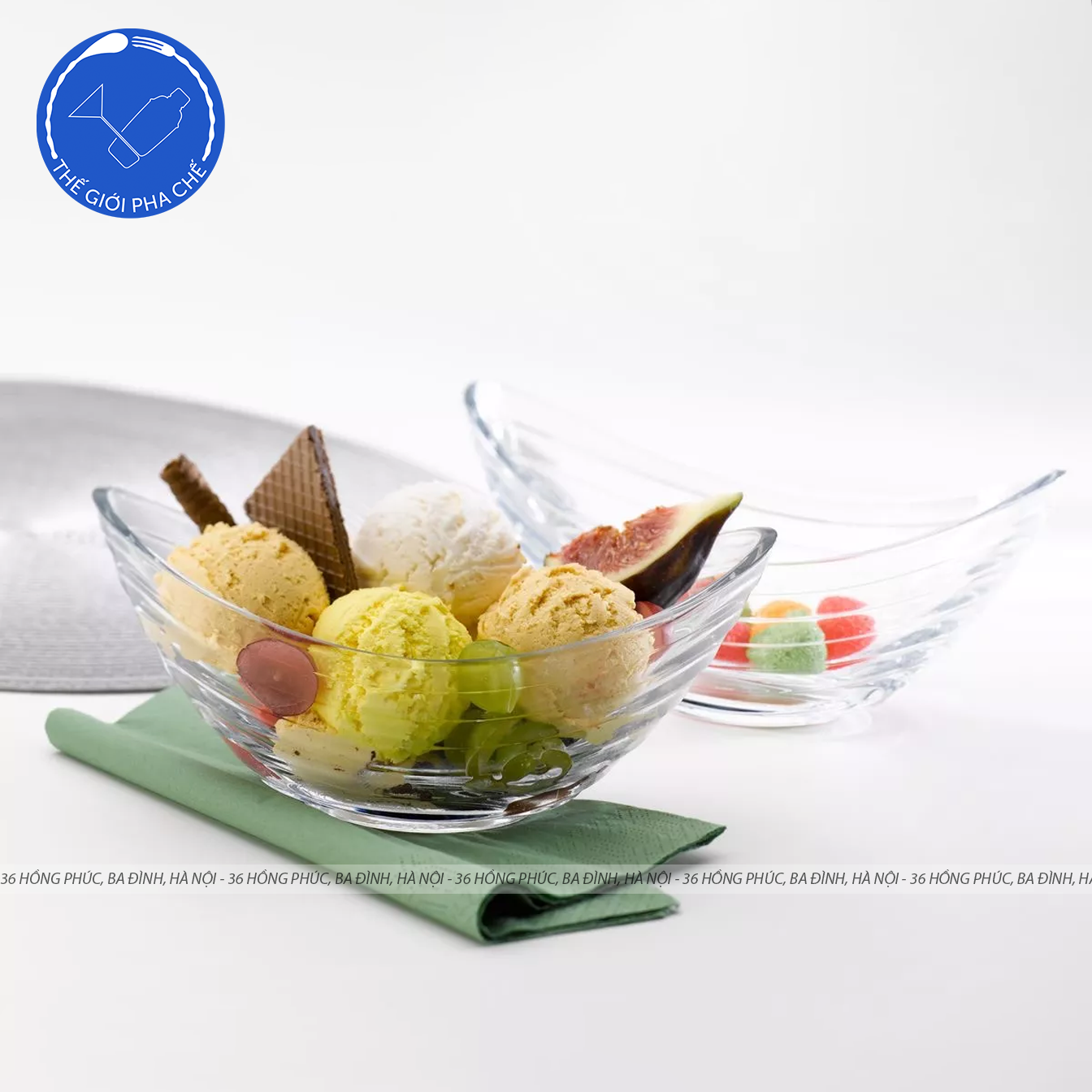 Ly thủy tinh Pasabahce Gondol Ice Cream Cup (Bộ 6c) 204ml - 53983 - TH Thổ Nhĩ Kỳ - 2