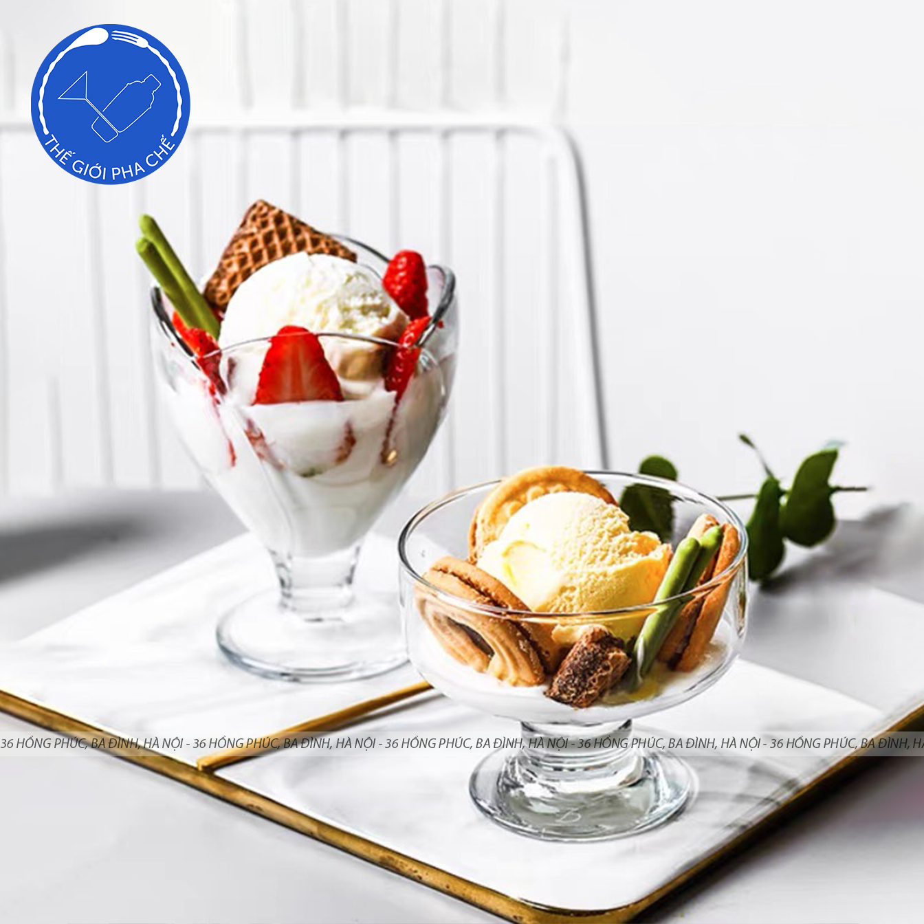 Ly thủy tinh Pasabahce Ice Ville Ice Cream Cup (Bộ 6c) 240ml - 51638 - TH Thổ Nhĩ Kỳ - 5