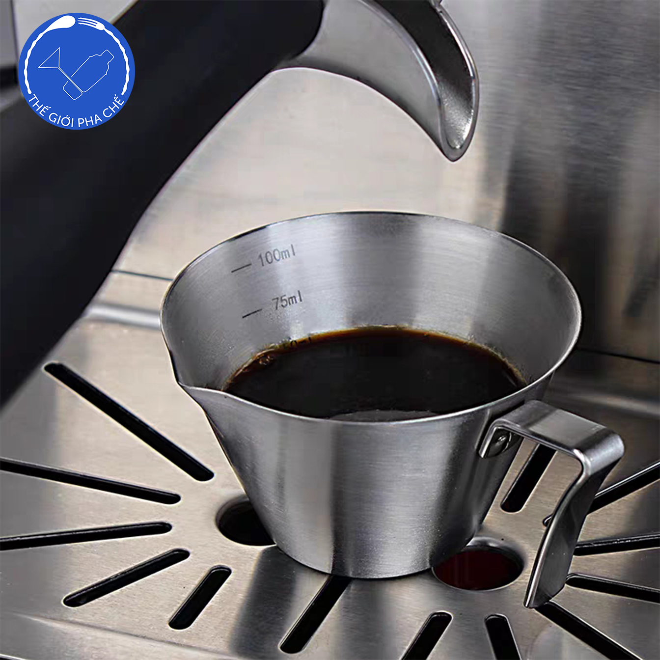 Ca đong cafe inox 100ml - 4