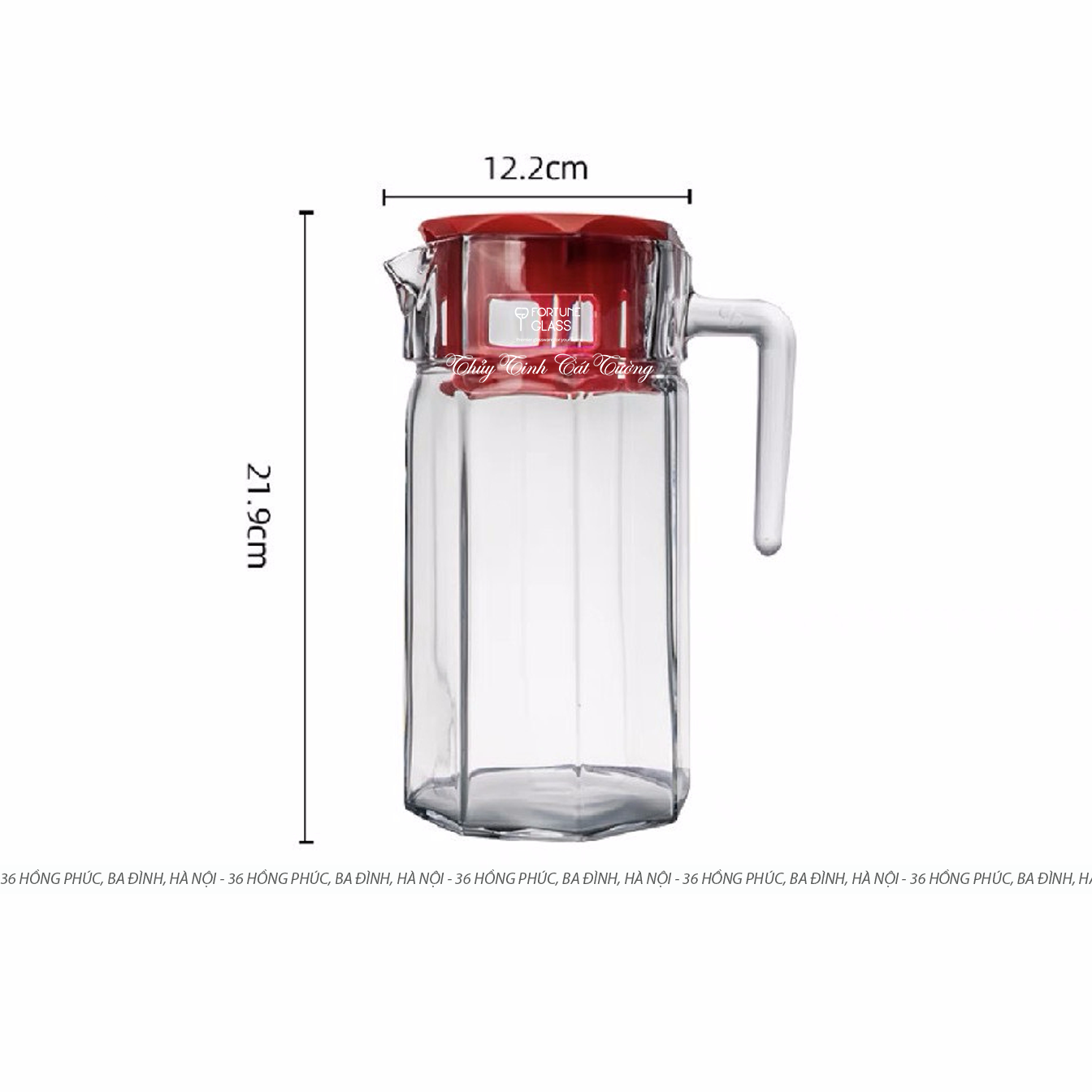 Bộ bình Luna (Kèm cốc) 1750ml - 97440 - SX Thổ Nhĩ Kỳ - 9