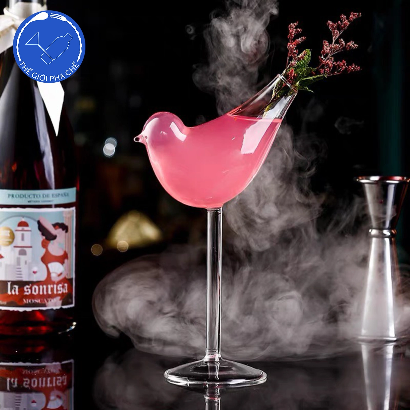 Ly Cocktail hình Chú Chim (150ml) - CH074