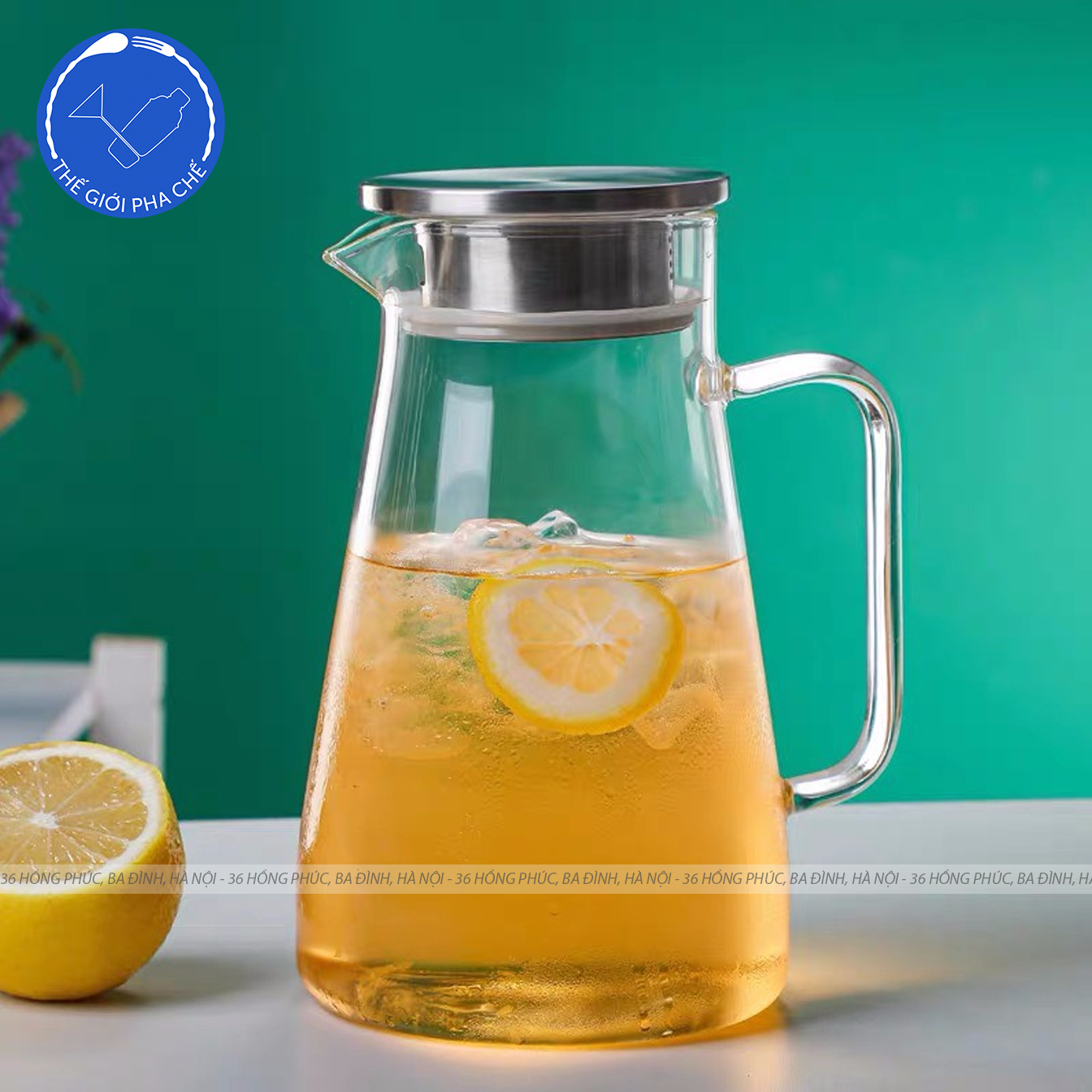 Bình thủy tinh nắp thiếc (Cái) 1,8L - TR0080 - Trung Quốc - 7