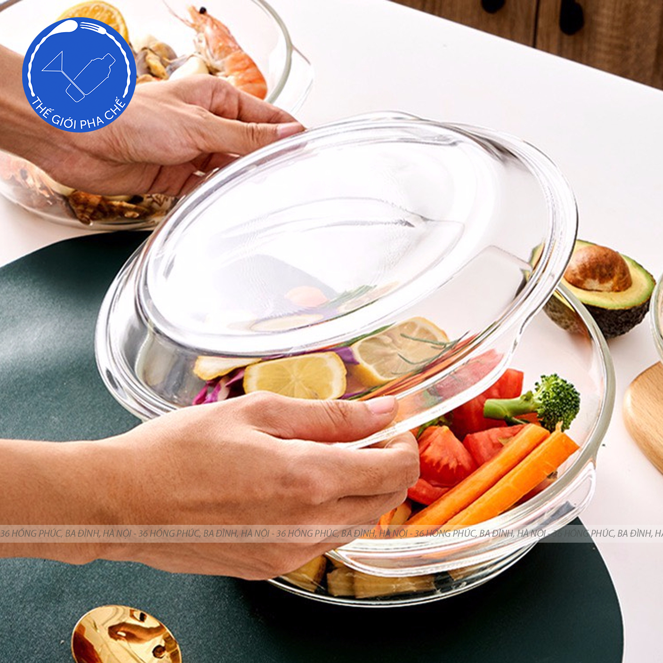 Bộ 3 nồi thủy tinh (Bộ) - 159021 - SX Thổ Nhĩ Kỳ - 5