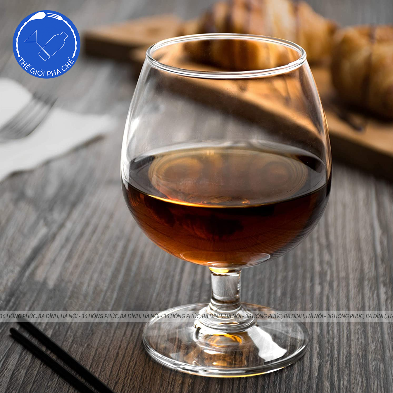 Ly thủy tinh Ocean Classic Brandy (Bộ 6c) 255ml - 1501X09 - TH Thái Lan - 4