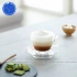 Ly thuỷ tinh Ocean Caffe Latte (Bộ 6c kèm đĩa) 260ml - P02443 - TH Thái Lan 2